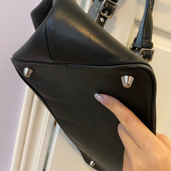 Back leather coach handbag purse - Picture 3 of 10